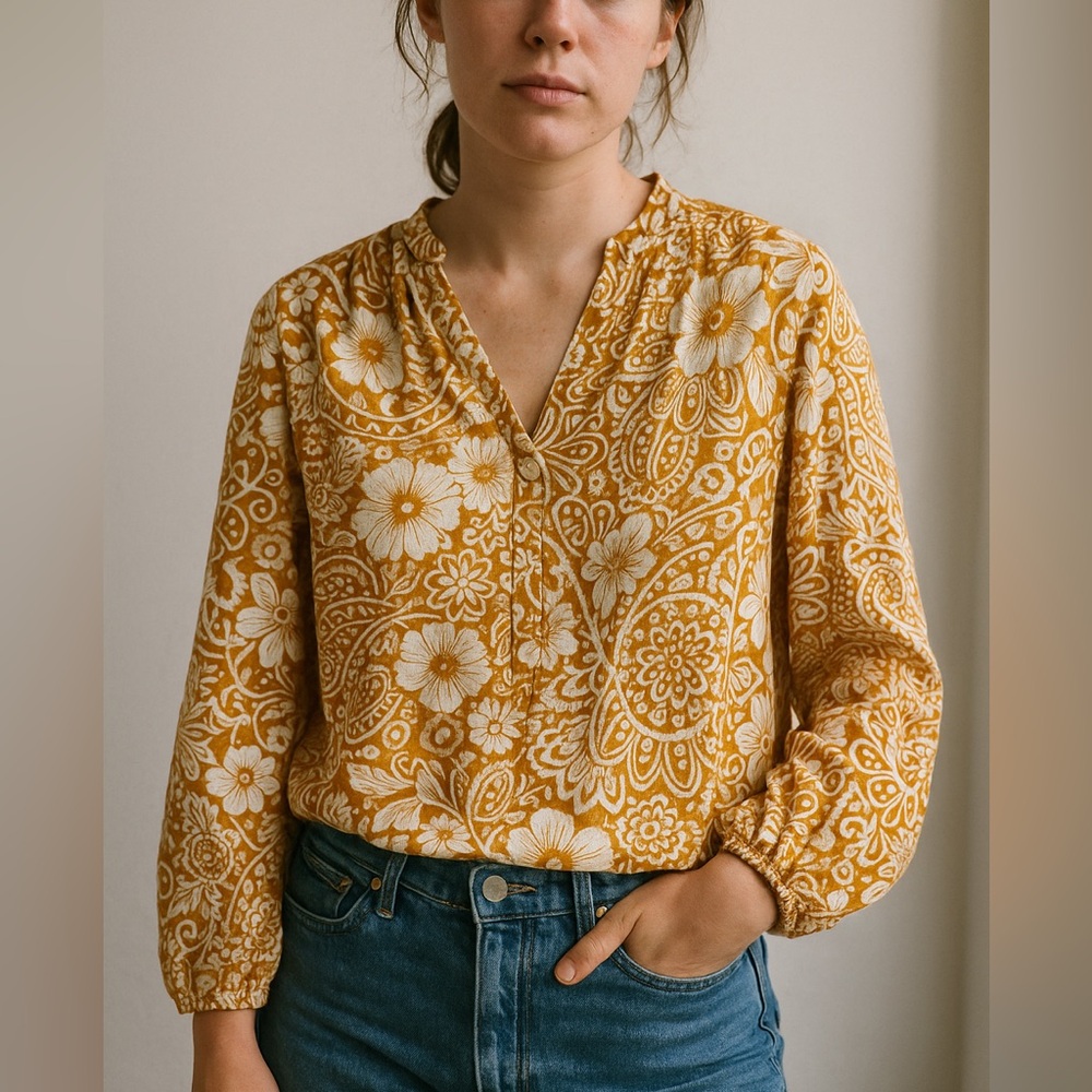 Vanessa Bruno Floral Blouse